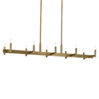 Erzo Linear Chandelier 10Lt