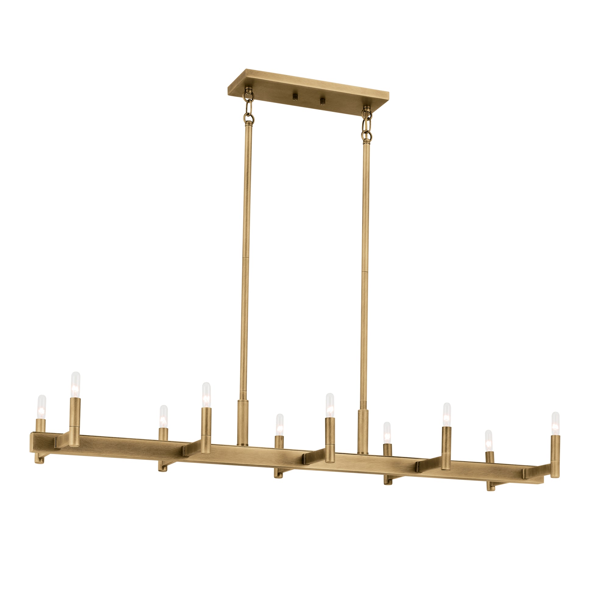 Erzo Linear Chandelier 10Lt