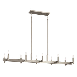 Erzo Linear Chandelier 10Lt