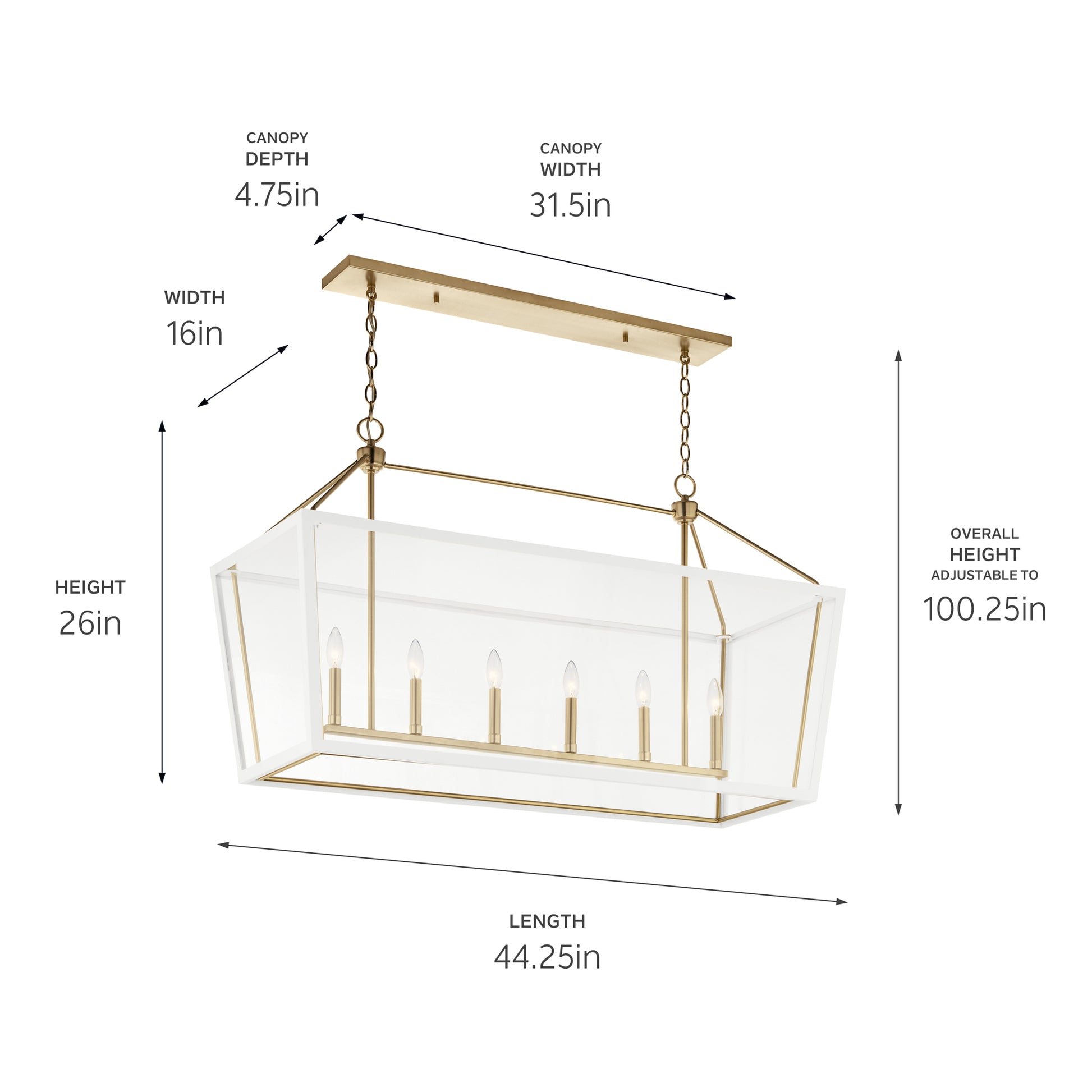 Delvin Chandelier