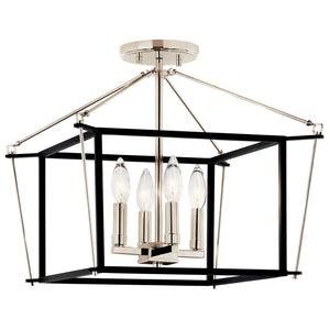 Eisley Semi Flush Mount 4Lt