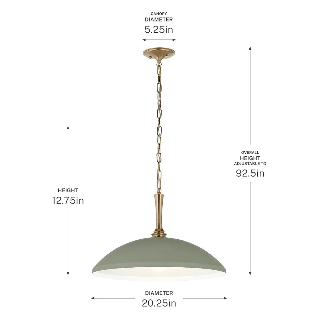 Delarosa Pendant 1Lt