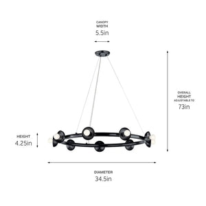 Palta Chandelier 9Lt