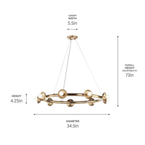 Palta Chandelier 9Lt