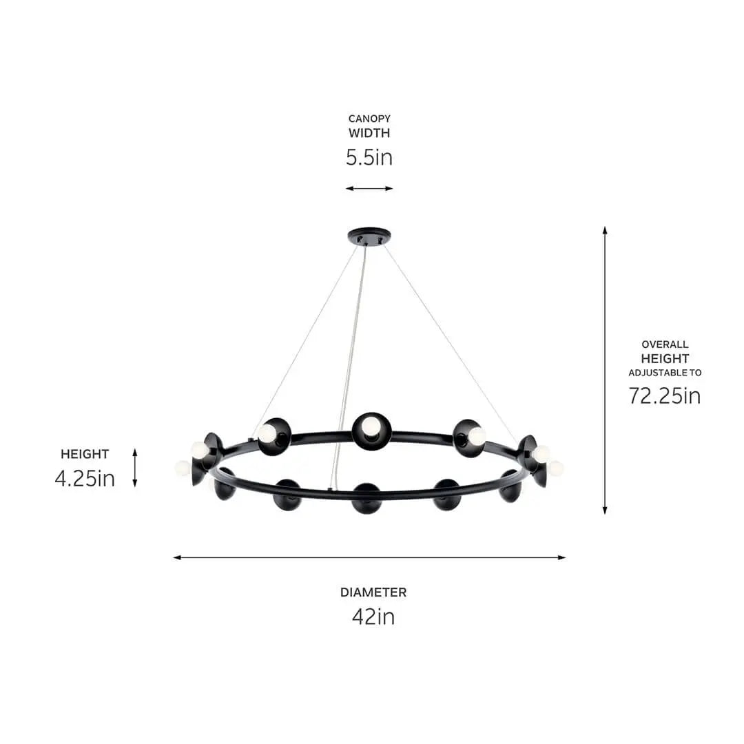 Palta Chandelier 12Lt