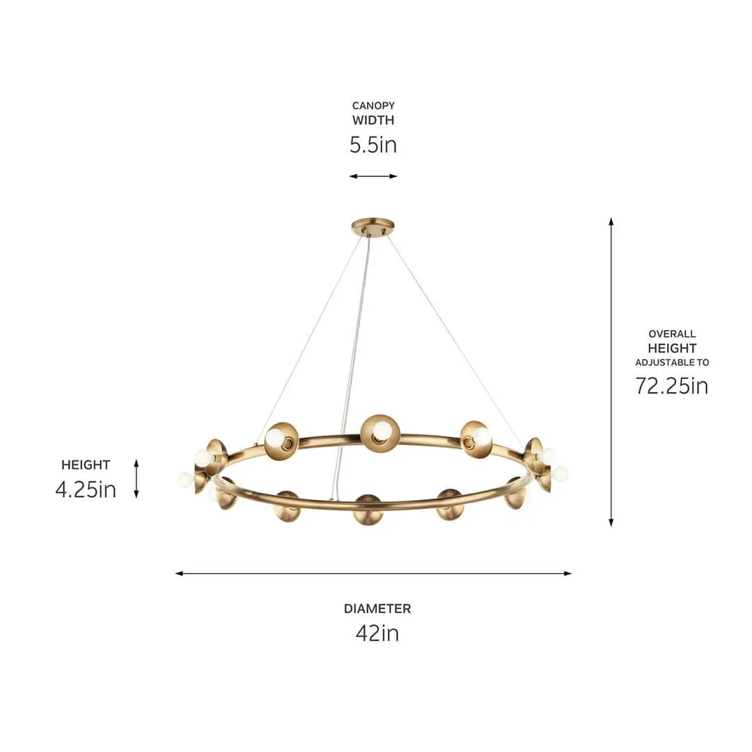 Palta Chandelier 12Lt