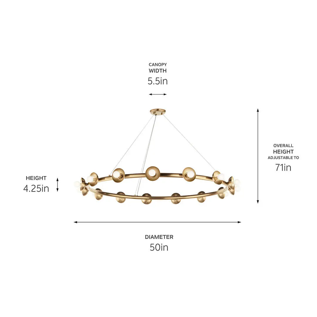 Palta Chandelier 15Lt