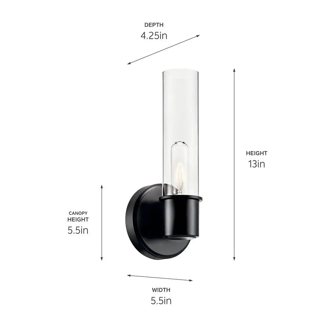 Aviv Wall Sconce 1Lt