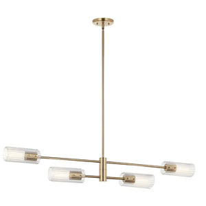 Velestino Linear Chandelier 4Lt