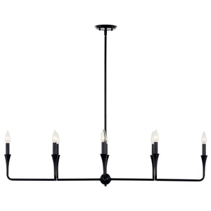Alvaro Linear Chandelier 8Lt