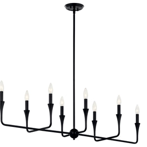 Alvaro Linear Chandelier 8Lt