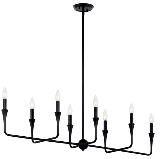 Alvaro Linear Chandelier 8Lt