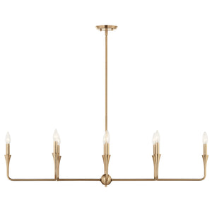 Alvaro Linear Chandelier 8Lt