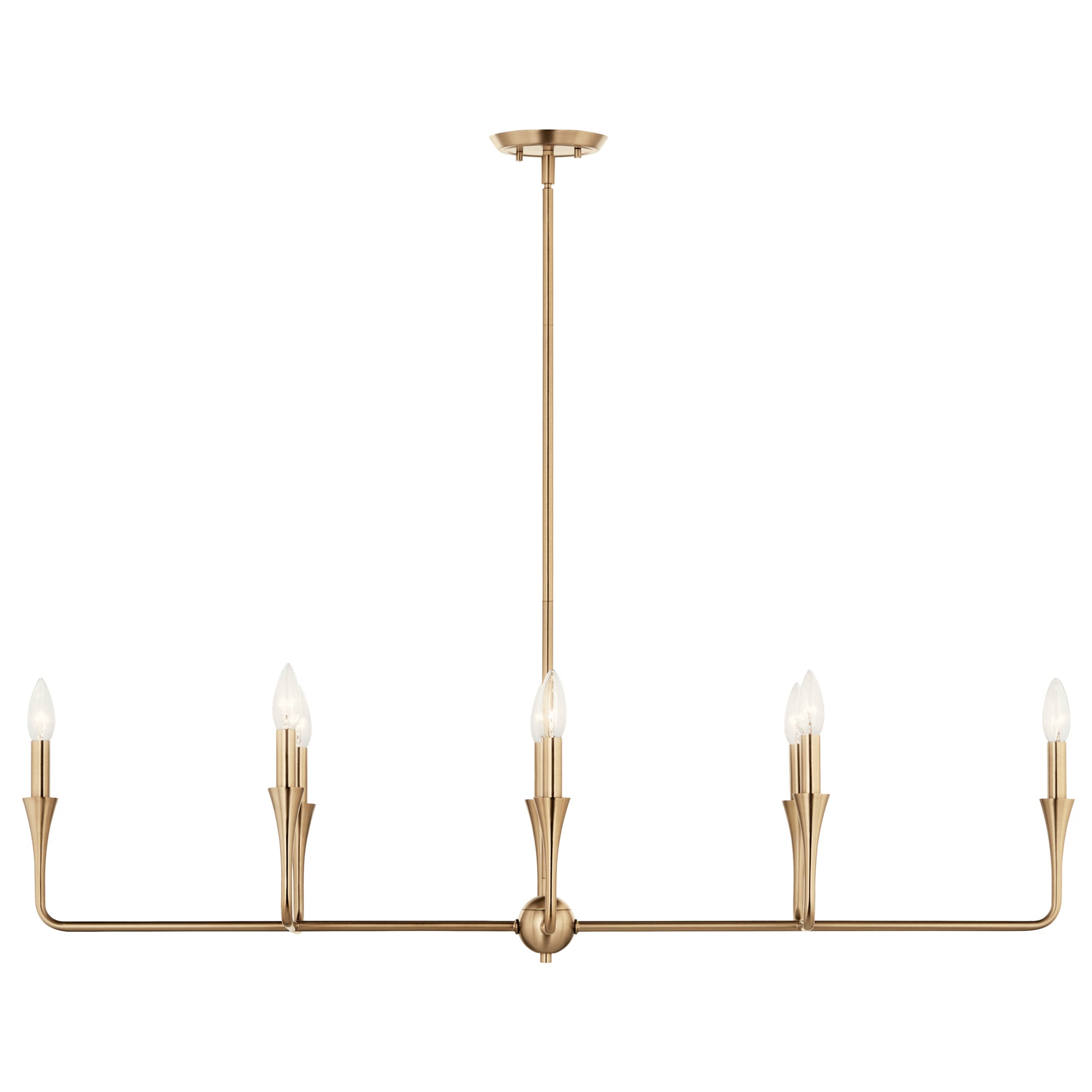 Alvaro Linear Chandelier 8Lt