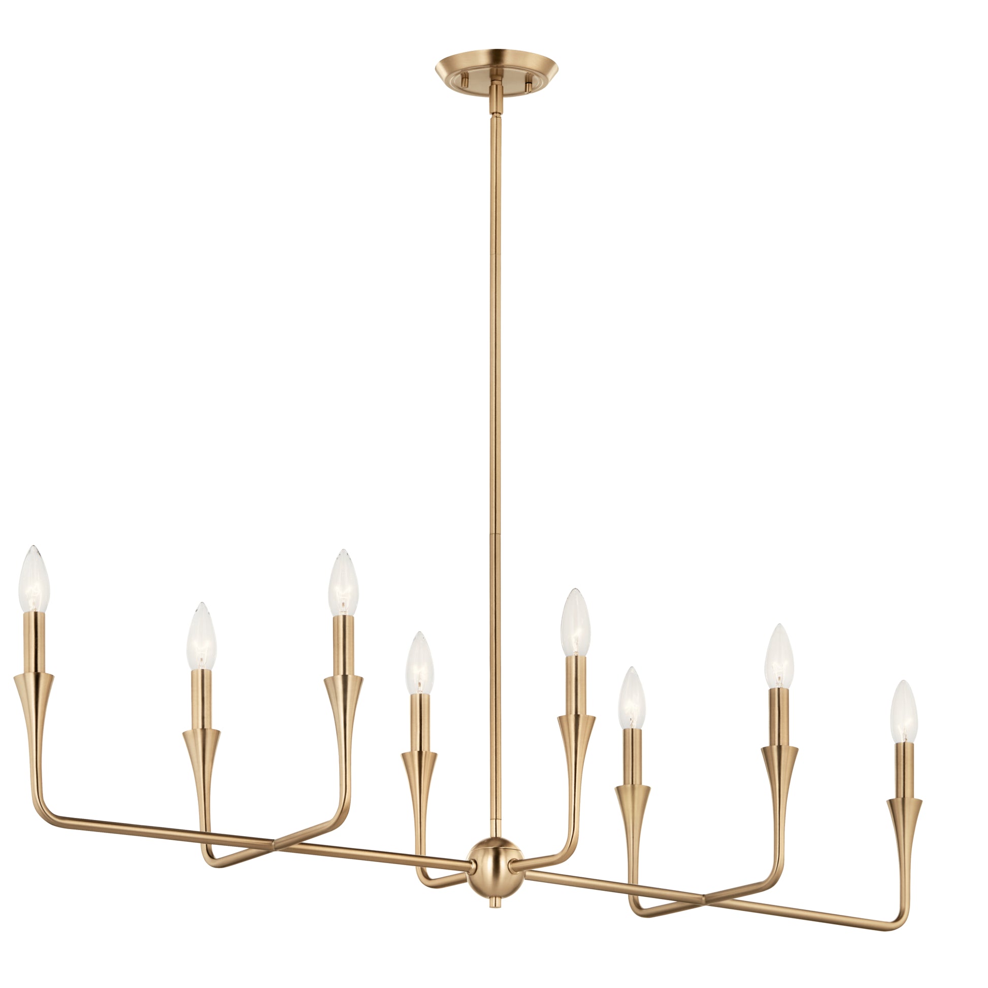 Alvaro Linear Chandelier 8Lt