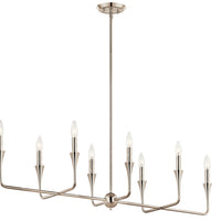 Alvaro Linear Chandelier 8Lt