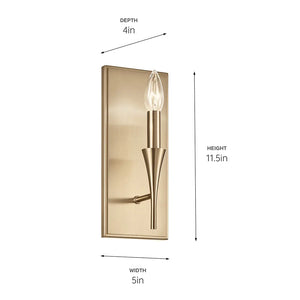 Alvaro Wall Sconce 1Lt