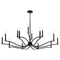 Malene Chandelier 14Lt