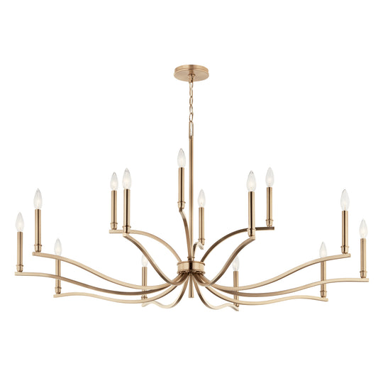 Malene Chandelier 14Lt