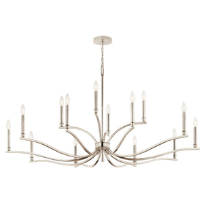 Malene Chandelier 14Lt