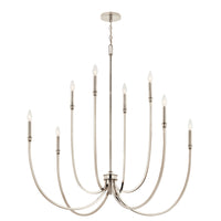 Malene Foyer Chandelier 8Lt