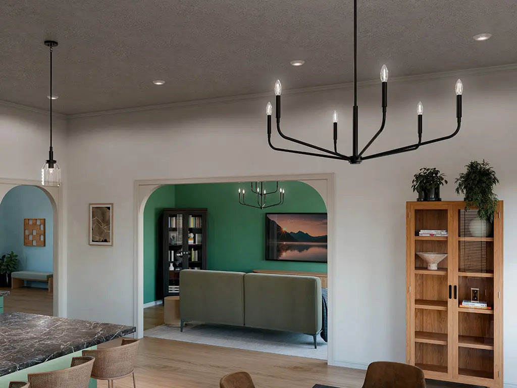 Madden Chandelier 6Lt