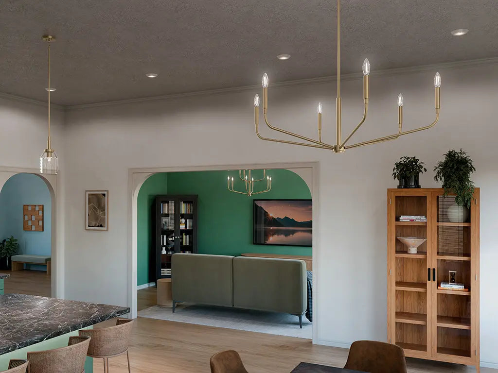 Madden Chandelier 6Lt