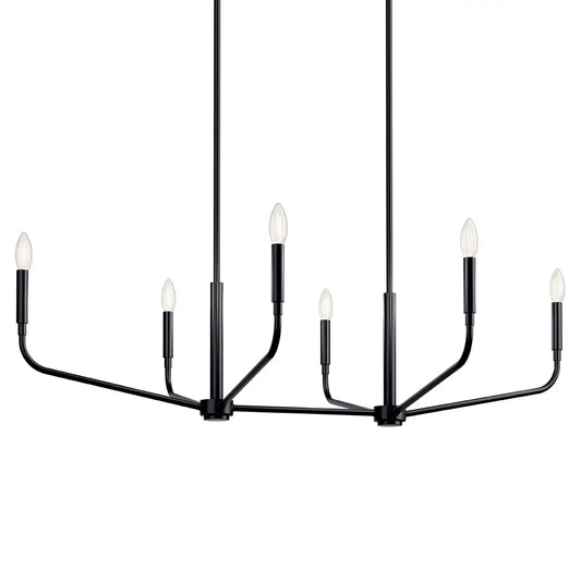 Madden Linear Chandelier 6Lt