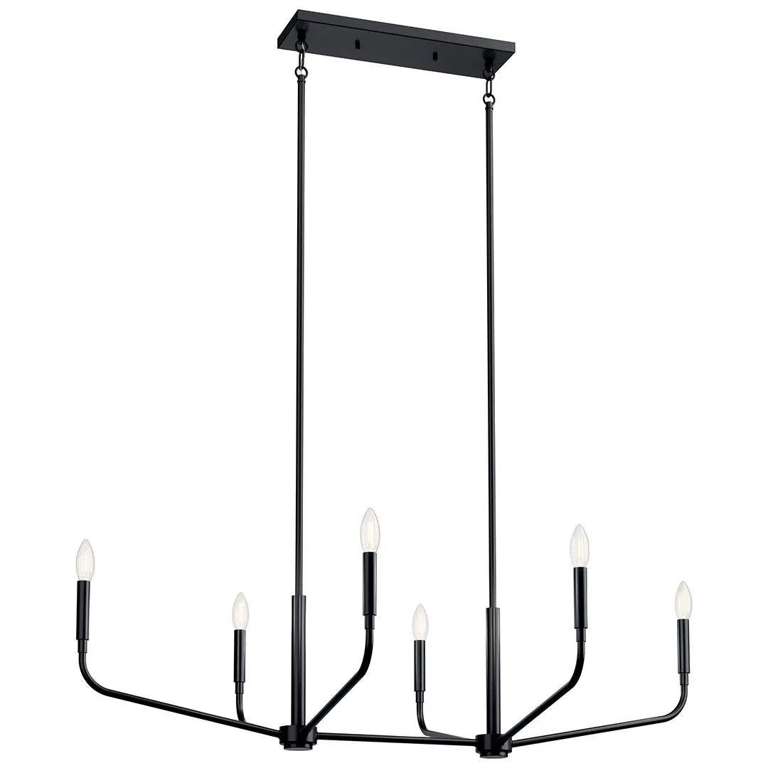 Madden Linear Chandelier 6Lt