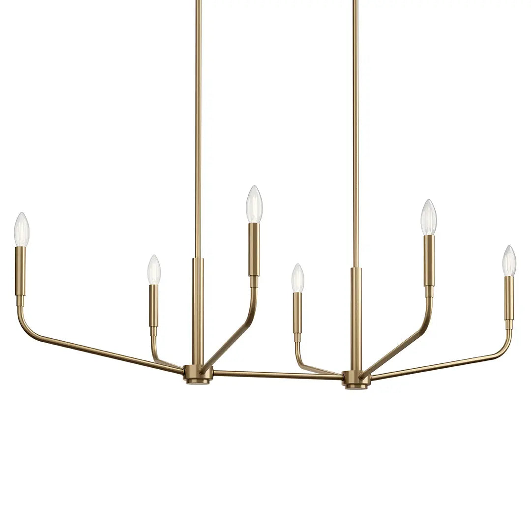 Madden Linear Chandelier 6Lt