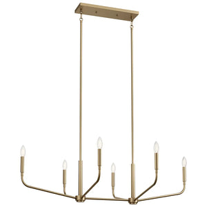 Madden Linear Chandelier 6Lt
