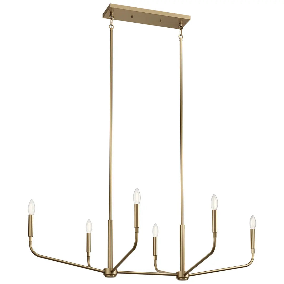 Madden Linear Chandelier 6Lt