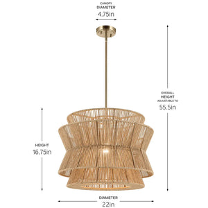 Ophira Pendant 1Lt