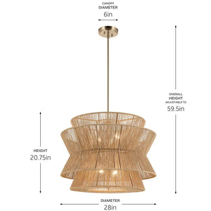 Ophira Pendant 4Lt