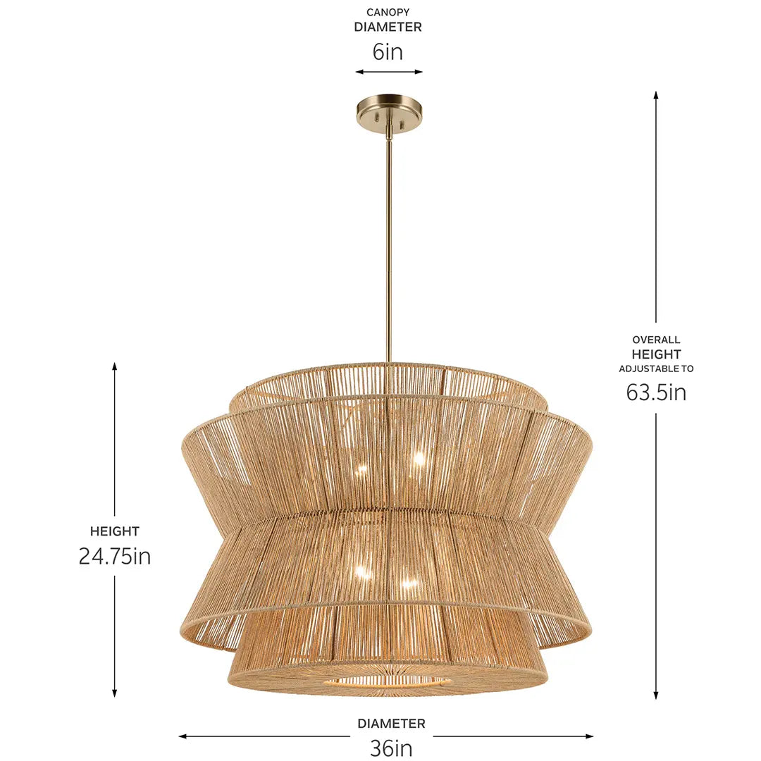 Ophira Pendant 4Lt