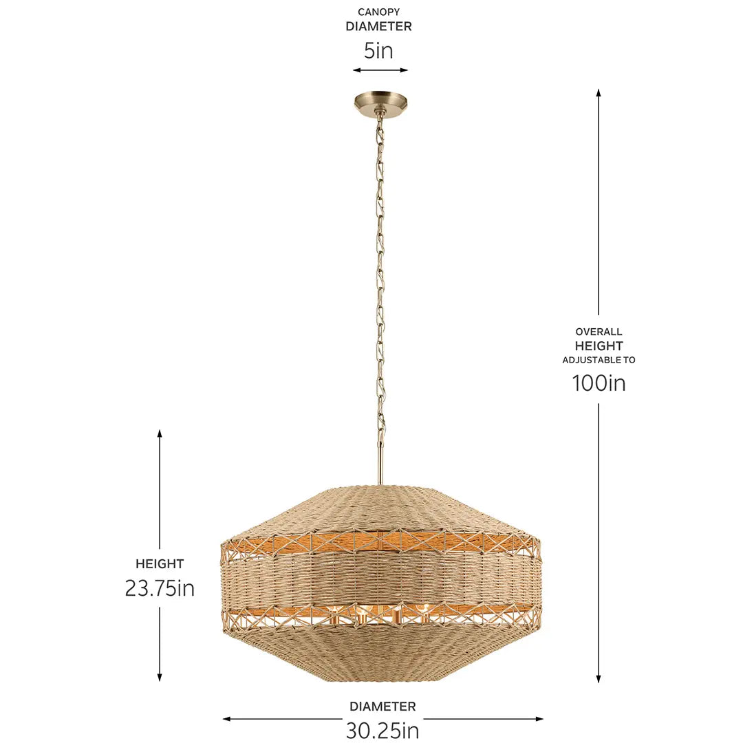 Lulo Pendant 4Lt