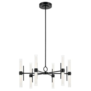 Riven 33" Chandelier Medium 12Lt