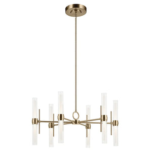 Riven 33" Chandelier Medium 12Lt