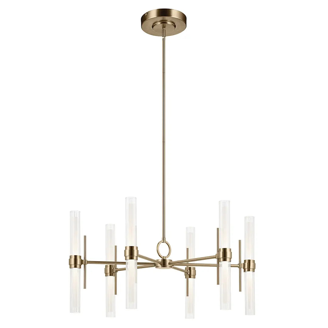 Riven 33" Chandelier Medium 12Lt
