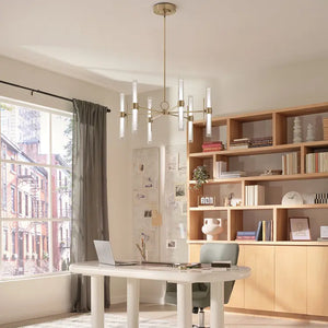 Riven 33" Chandelier Medium 12Lt