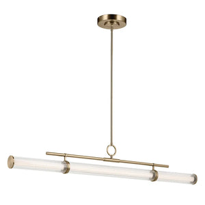 Riven Linear Chandelier Extra Large