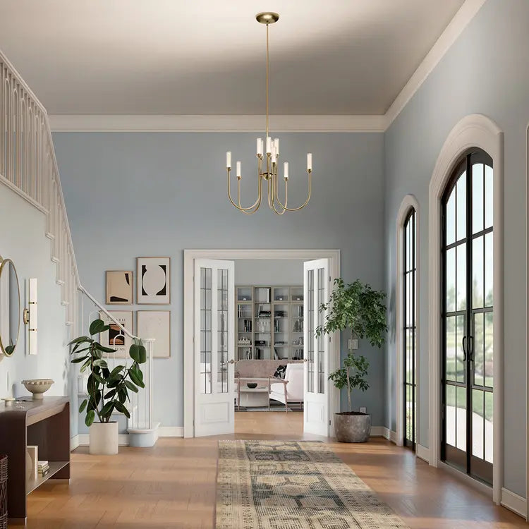 Moraine Chandelier Large Multi Tier 10Lt
