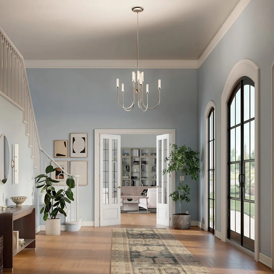 Moraine Chandelier Large Multi Tier 10Lt
