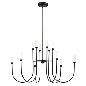 Moraine Chandelier Extra Large Multi Tier 12Lt