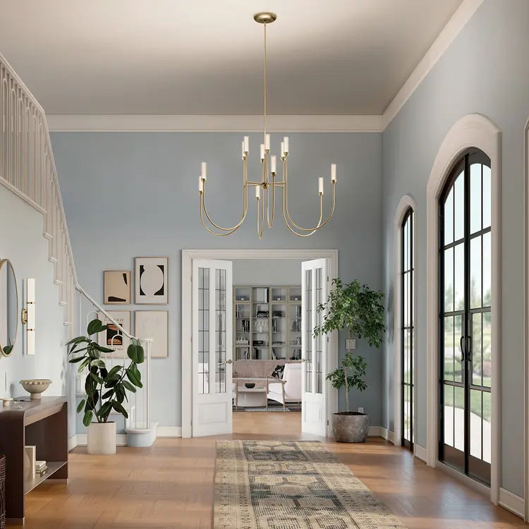 Moraine Chandelier Extra Large Multi Tier 12Lt