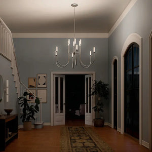 Moraine Chandelier Extra Large Multi Tier 12Lt