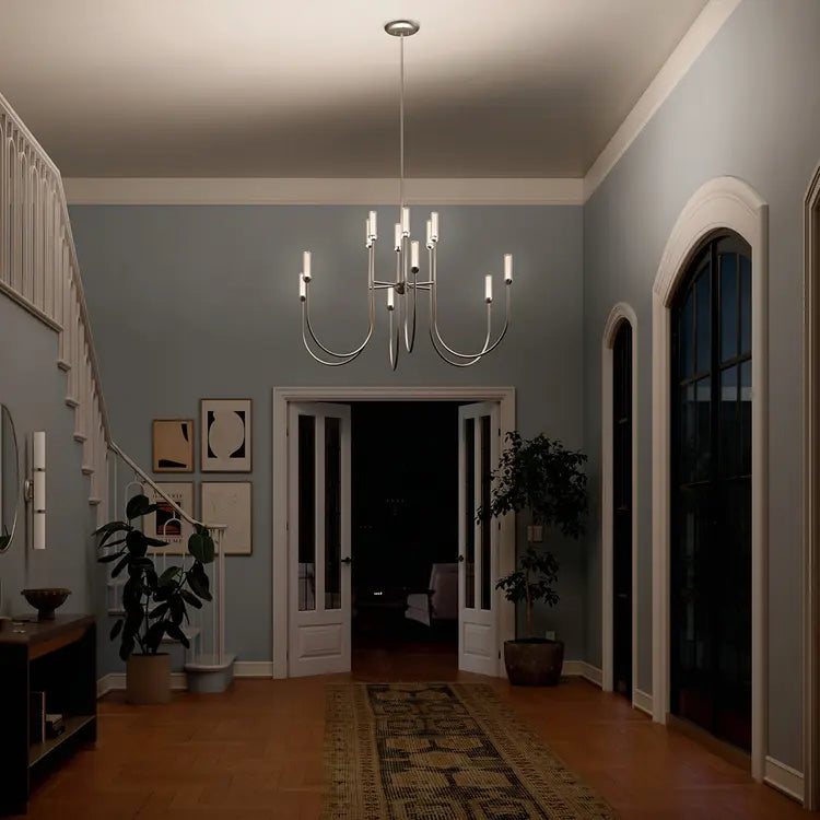 Moraine Chandelier Extra Large Multi Tier 12Lt