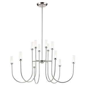 Moraine Chandelier Extra Large Multi Tier 12Lt