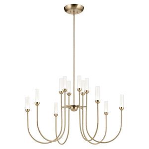 Moraine Chandelier Extra Large Multi Tier 12Lt