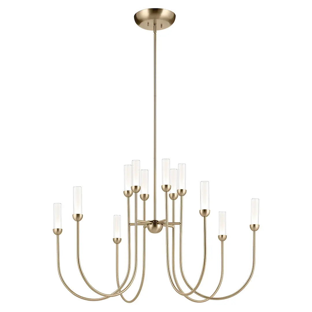 Moraine Chandelier Extra Large Multi Tier 12Lt